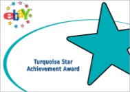 EBAY Torquoise Star Award