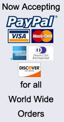 Credit Cards Accepted